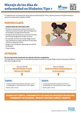 Manejo de los días de enfermedad en Diabetes Tipo 1